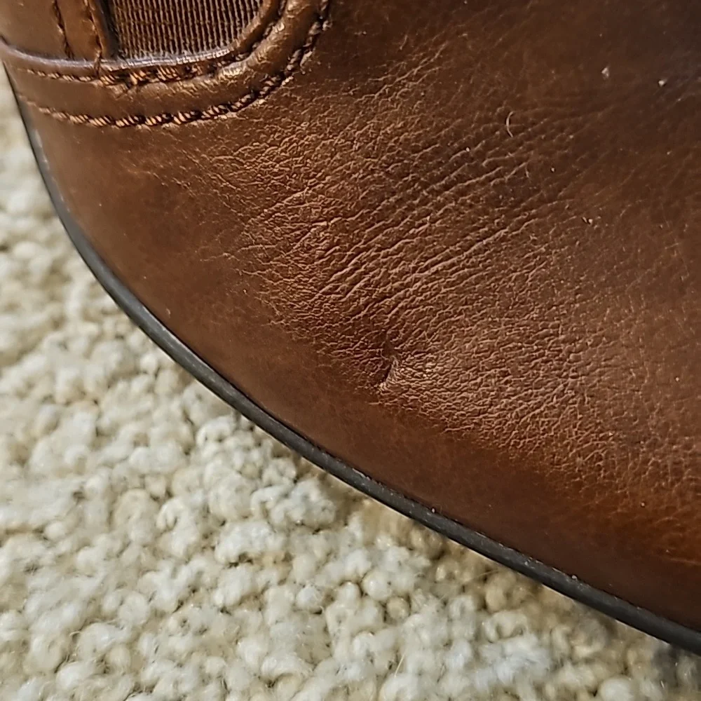 Franco Sarto Brown Booties, size 7.5 - Picture 5 of 6